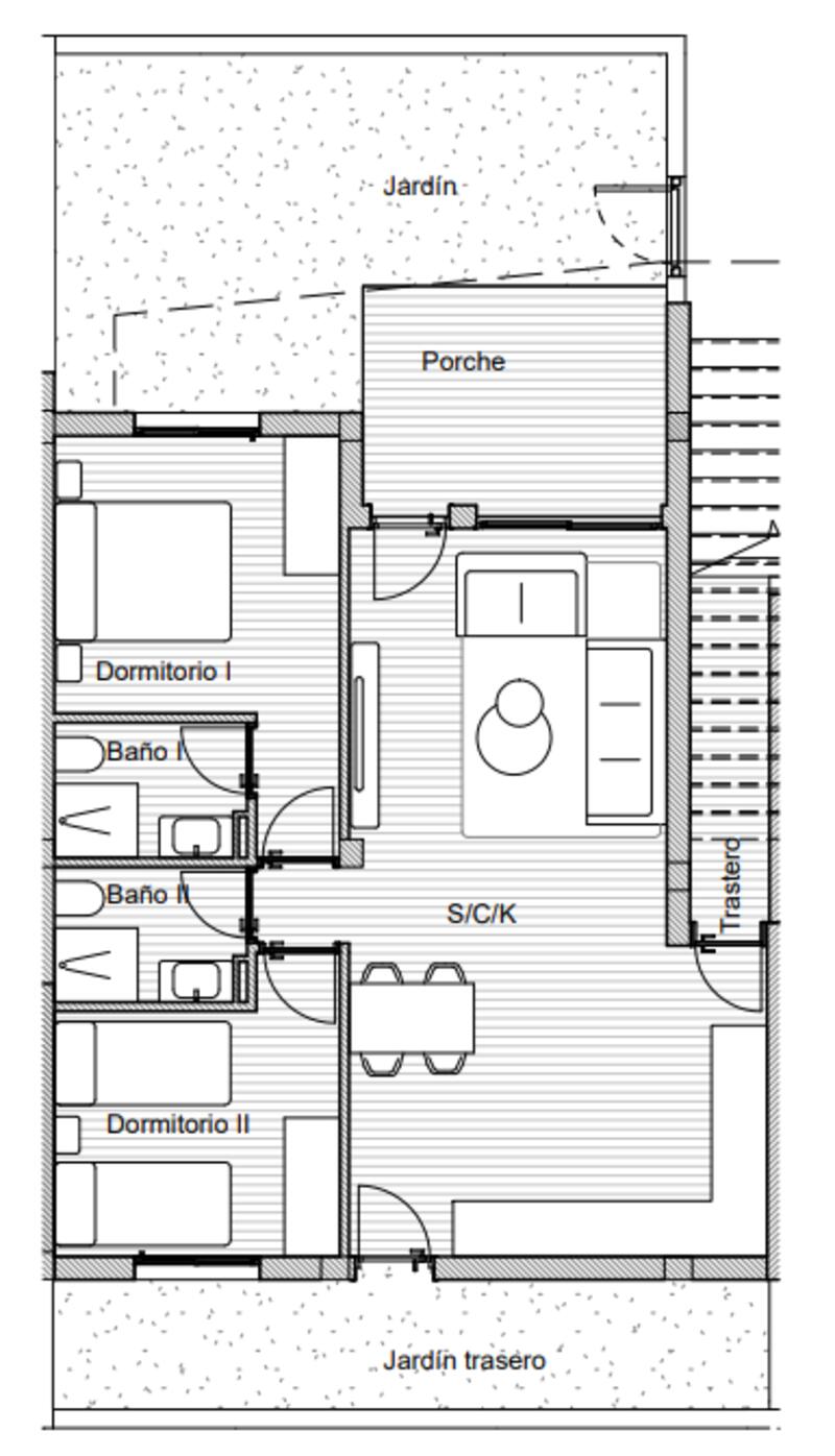 2 Cuarto Apartamento en venta