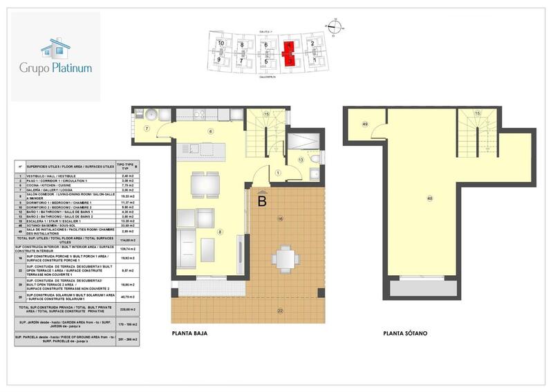 2 Schlafzimmer Stadthaus zu verkaufen