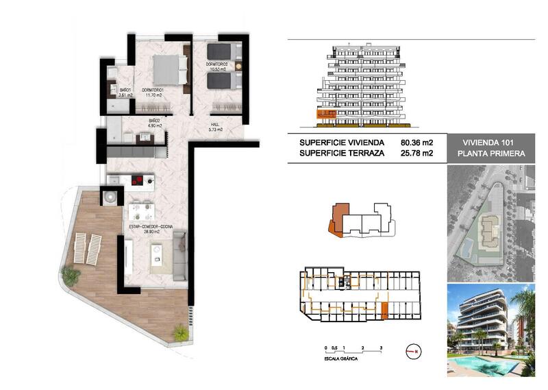 2 Cuarto Apartamento en venta