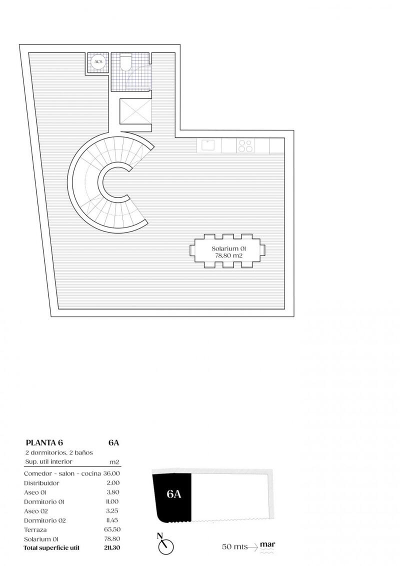 2 Cuarto Apartamento en venta