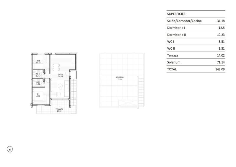 2 Cuarto Apartamento en venta