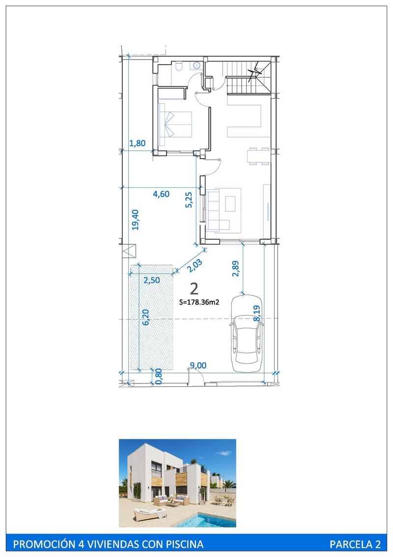 3 soveværelse Villa til salg