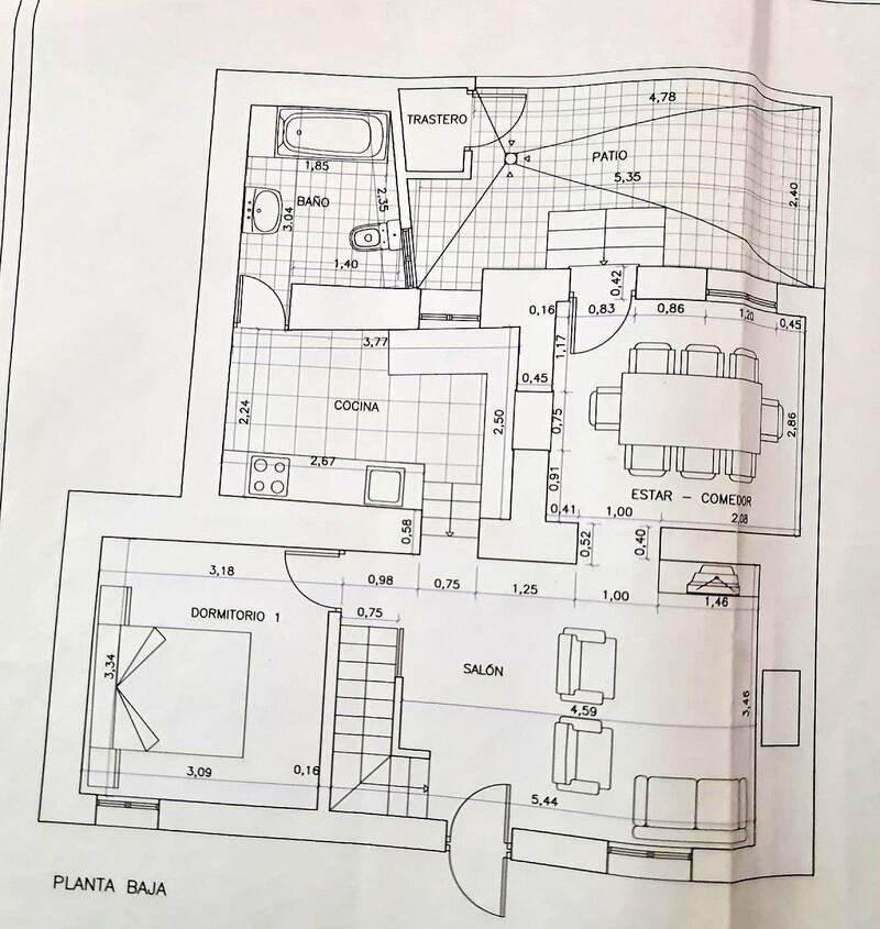 3 soveværelse Byhus til salg