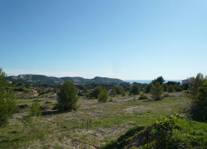 Terrenos en venta en Moraira, Alicante