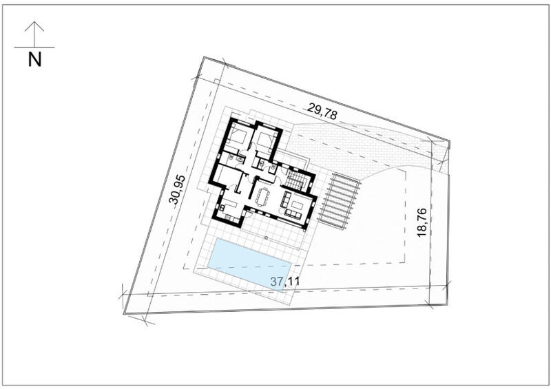 3 спальная комната вилла продается