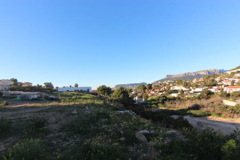 Grundstück zu verkaufen in Calpe, Alicante