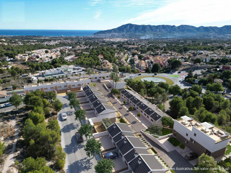 Duplex zu verkaufen in La Nucia, Alicante