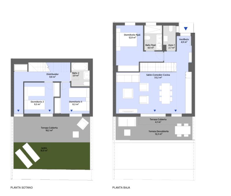 4 Schlafzimmer Stadthaus zu verkaufen