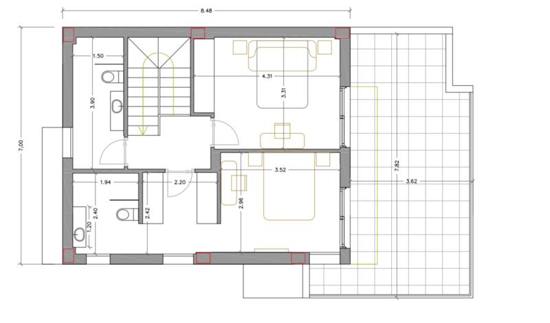 3 soverom Villa til salgs