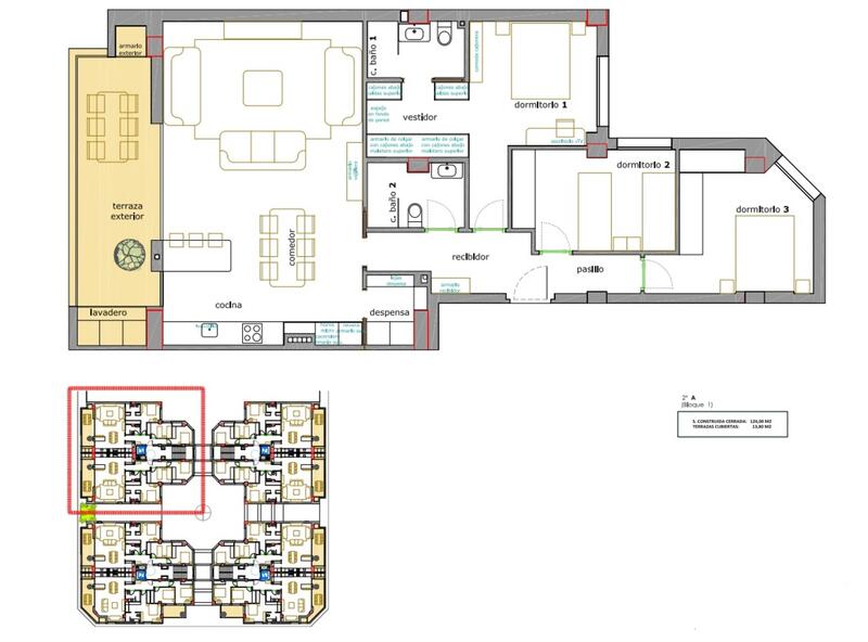 3 Cuarto Apartamento en venta