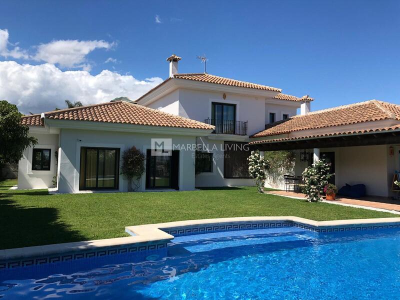 Villa för långsiktig hyra i Benahavis, Málaga