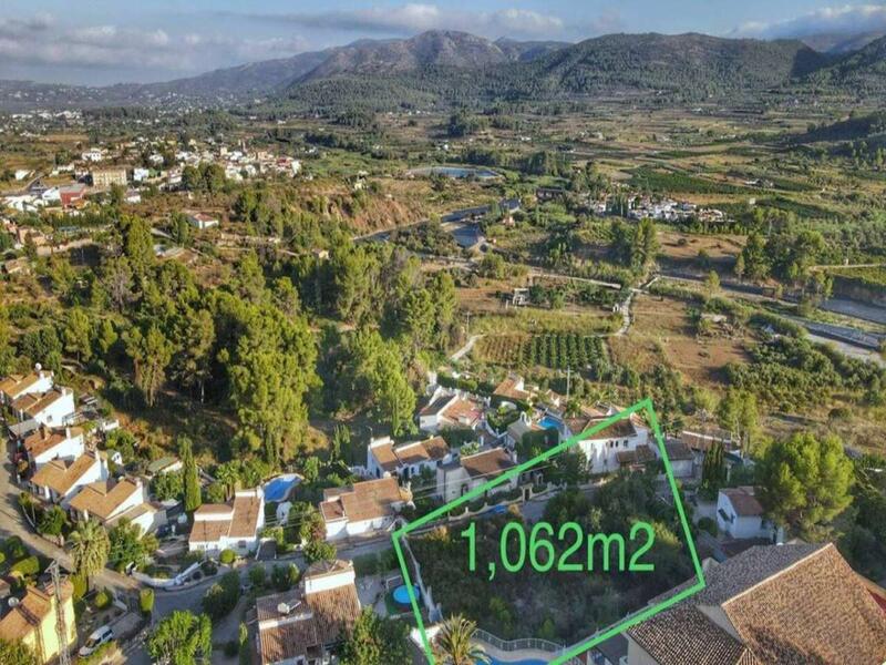 Land for sale in Alcalali, Alicante