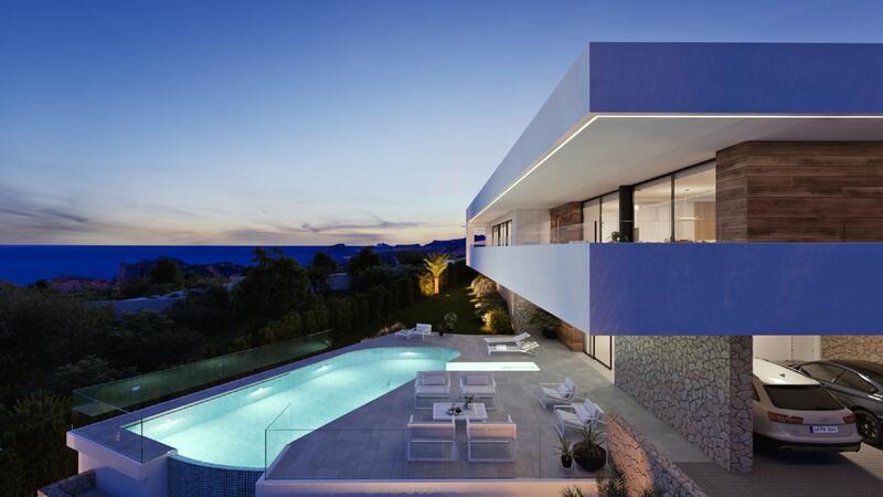 Villa til salg i Cumbre del Sol, Alicante