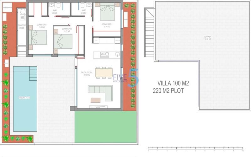 3 chambre Villa à vendre