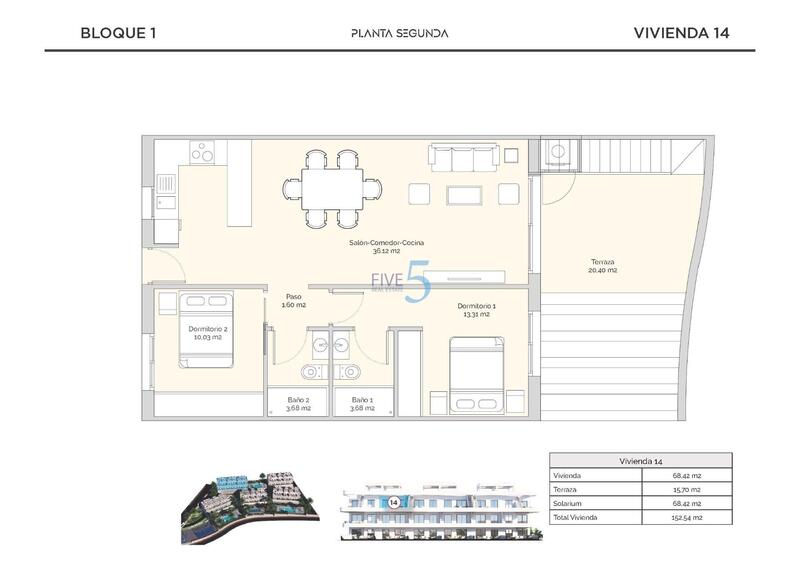 2 Cuarto Apartamento en venta