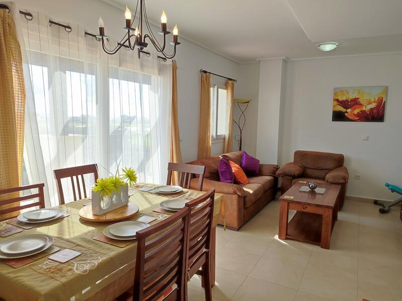 Apartamento en venta en Hacienda Riquelme Golf, Murcia