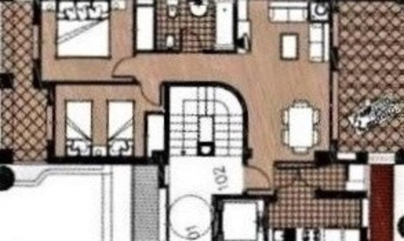 2 slaapkamer Appartement Te koop