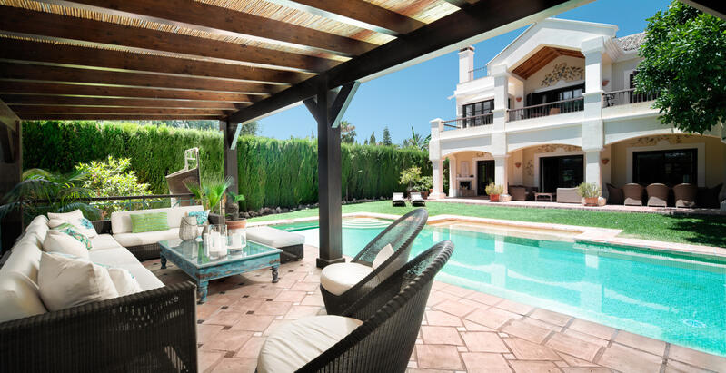 Villa voor lange termijn huur in Marbella, Málaga