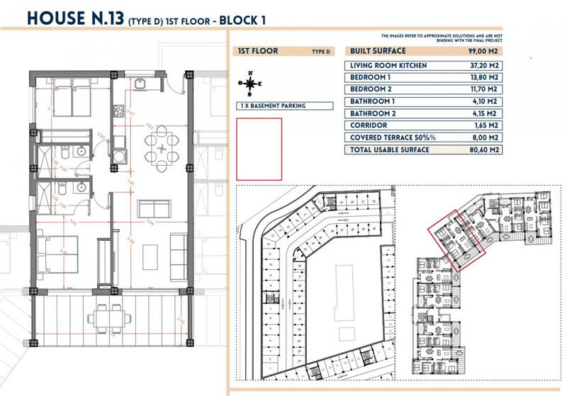 2 bedroom Apartment for sale