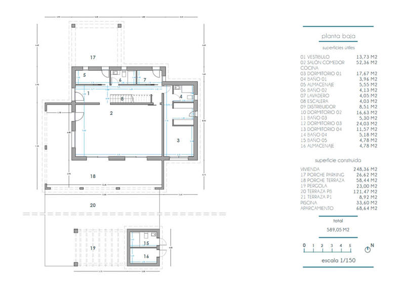 4 Cuarto Villa en venta