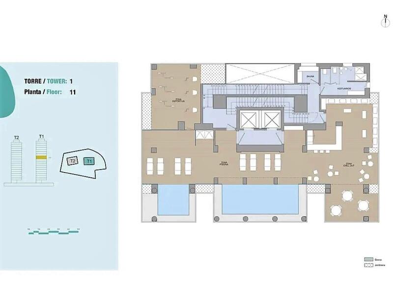 3 Schlafzimmer Appartement zu verkaufen