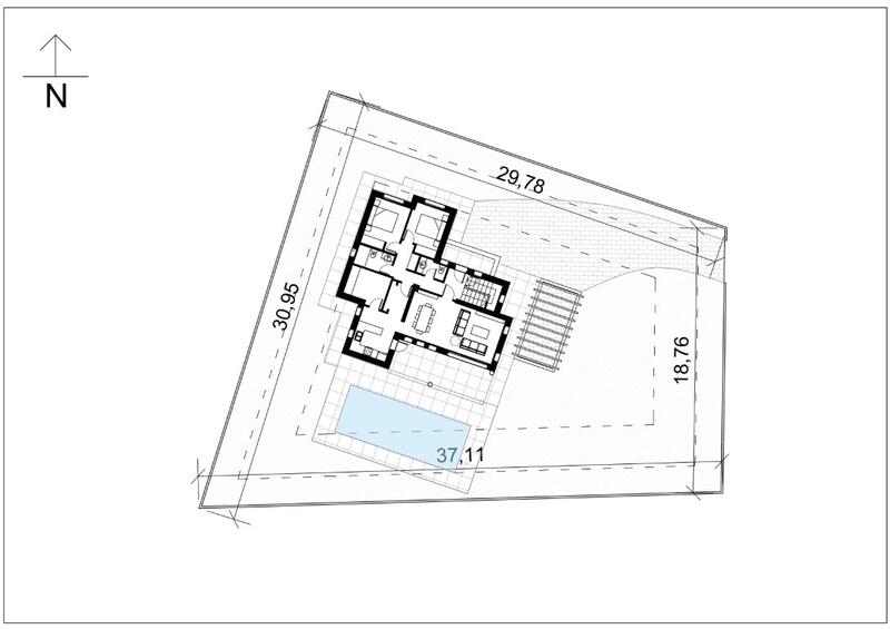 3 спальная комната вилла продается