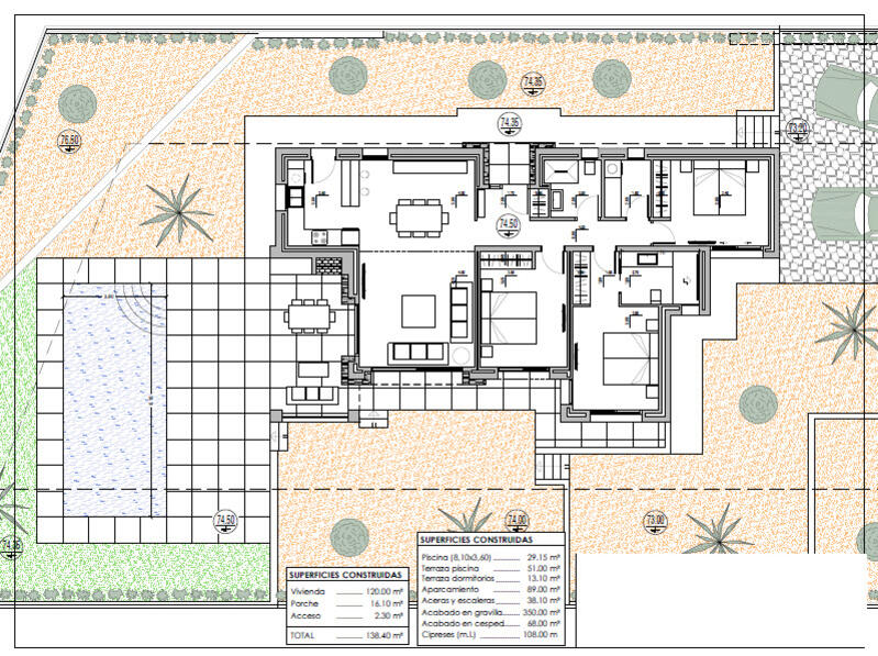 3 Schlafzimmer Villa zu verkaufen