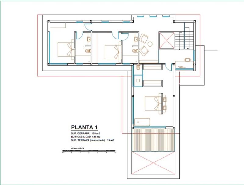 4 Cuarto Villa en venta