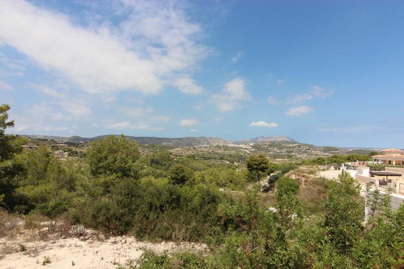 Land til salgs i Moraira, Alicante