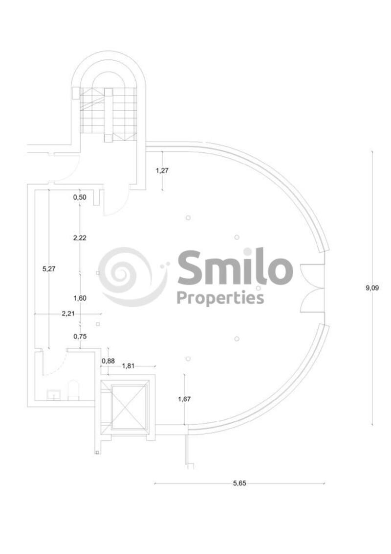 2 chambre Local Commercial à louer à long terme