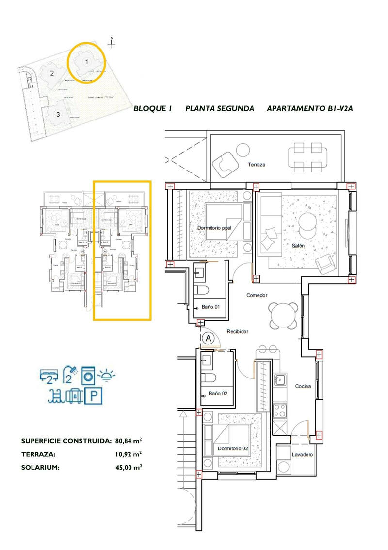 2 Cuarto Apartamento en venta