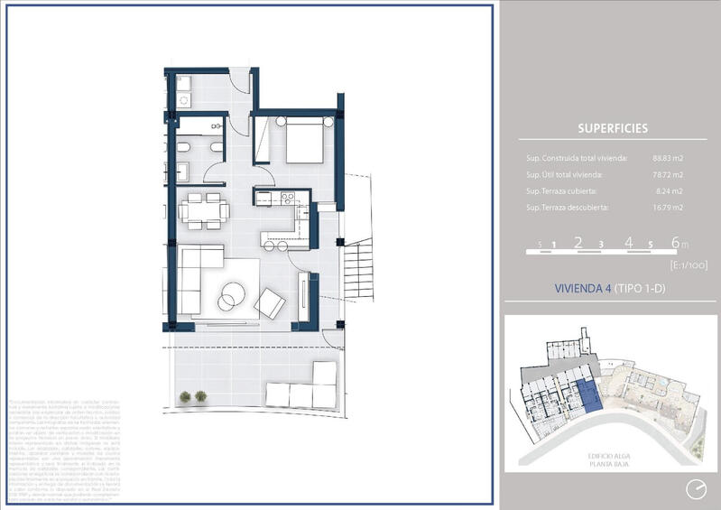 1 chambre Appartement à vendre