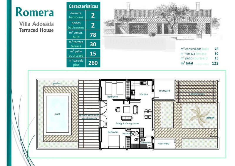 2 Schlafzimmer Villa zu verkaufen