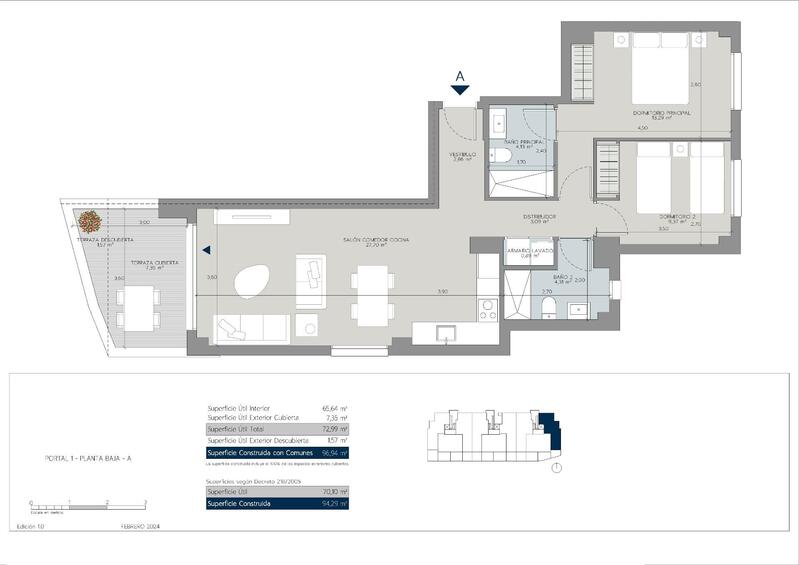 2 Cuarto Apartamento en venta