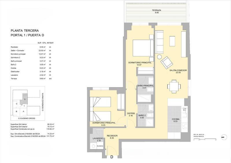 2 chambre Appartement à vendre