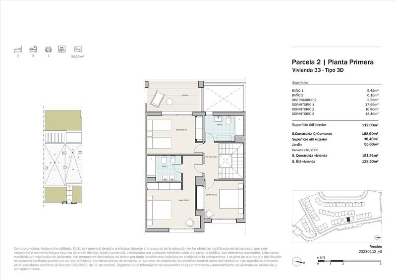 3 Schlafzimmer Stadthaus zu verkaufen