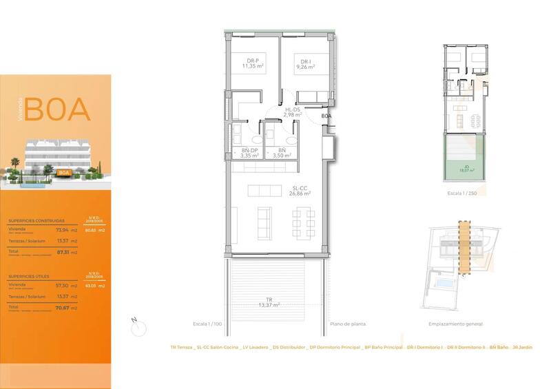 2 Cuarto Apartamento en venta