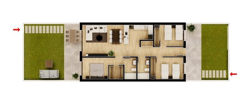 3 Cuarto Apartamento en venta