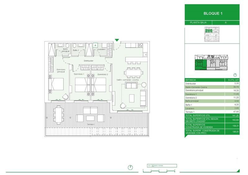 3 Cuarto Apartamento en venta