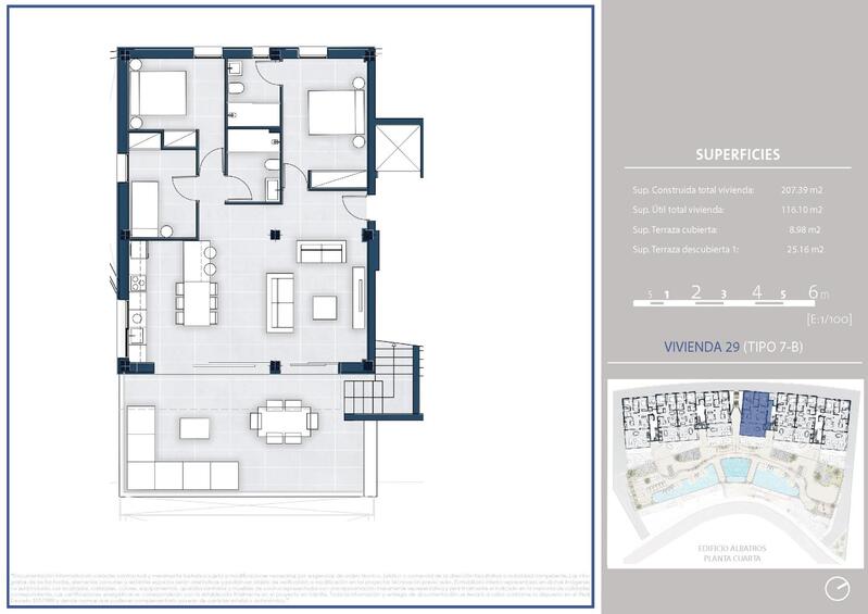 3 chambre Appartement à vendre