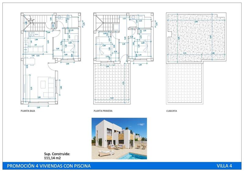 3 Cuarto Villa en venta