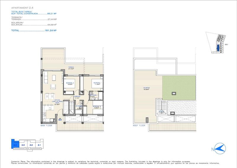 3 Cuarto Apartamento en venta