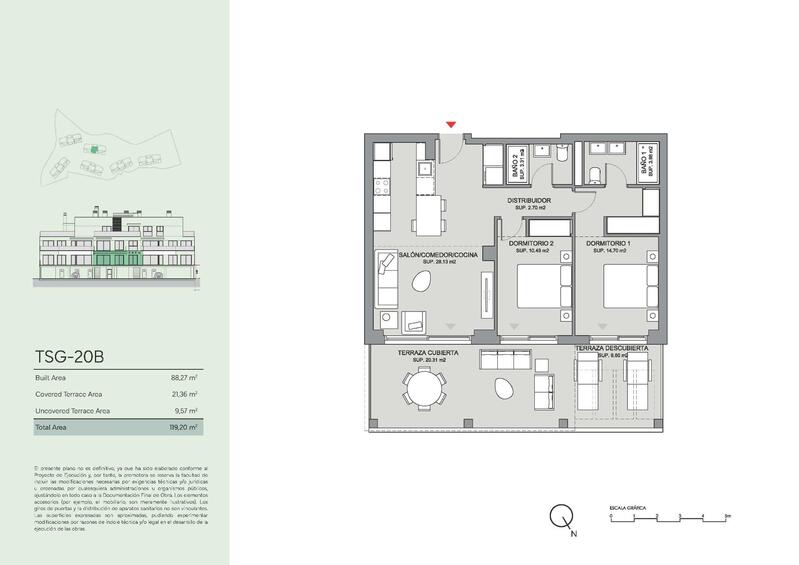 2 chambre Appartement à vendre