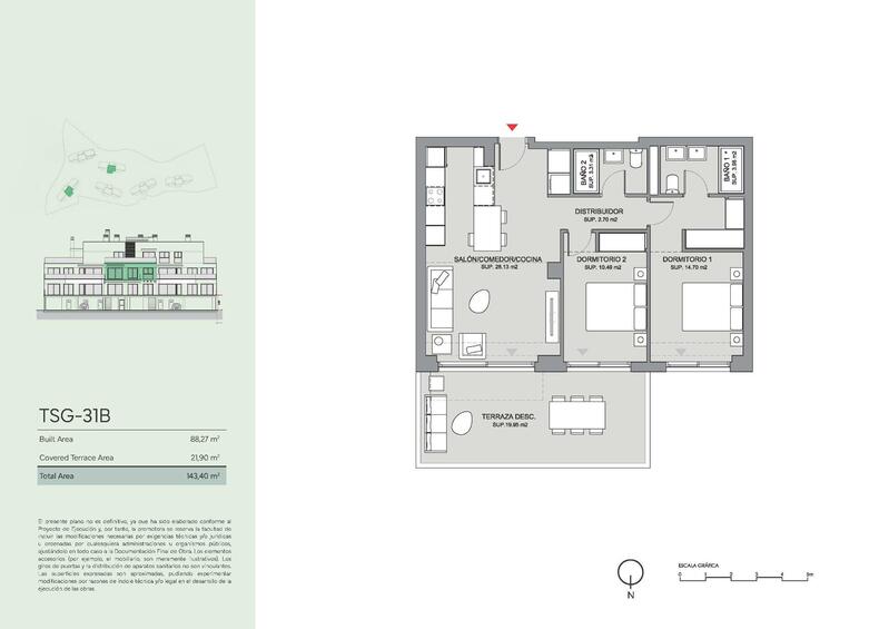 2 chambre Appartement à vendre