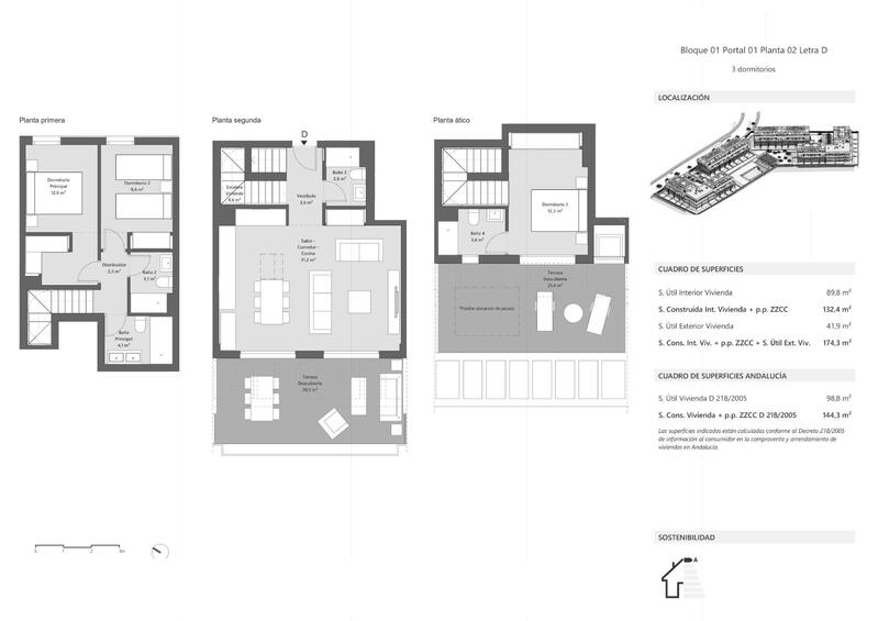 3 chambre Appartement à vendre