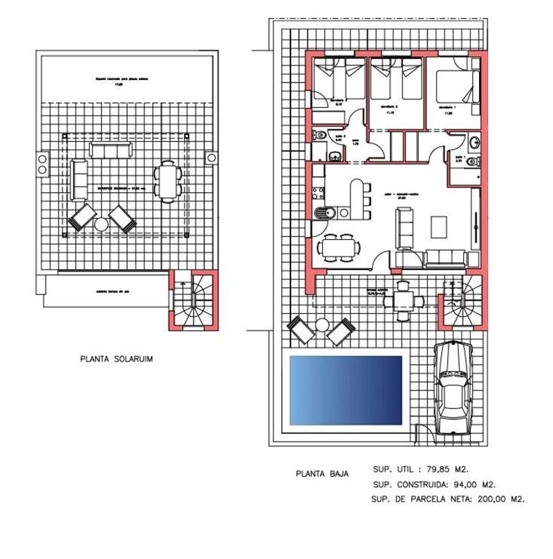 3 Cuarto Villa en venta