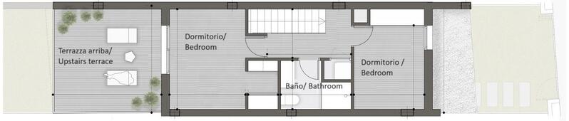 2 Schlafzimmer Stadthaus zu verkaufen