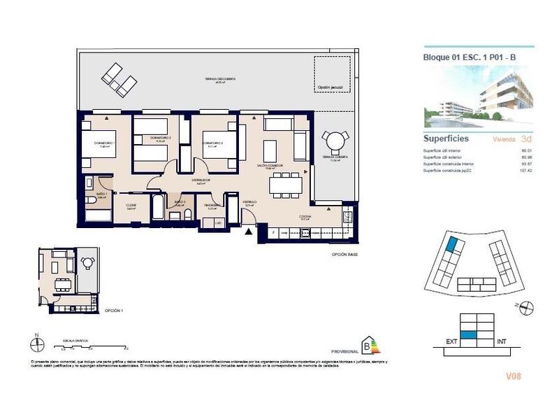 3 Cuarto Apartamento en venta