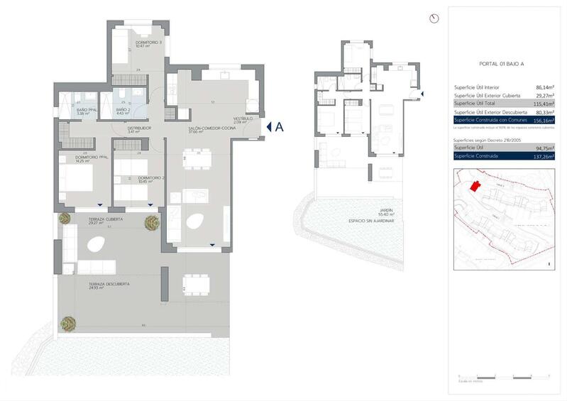 3 Cuarto Apartamento en venta