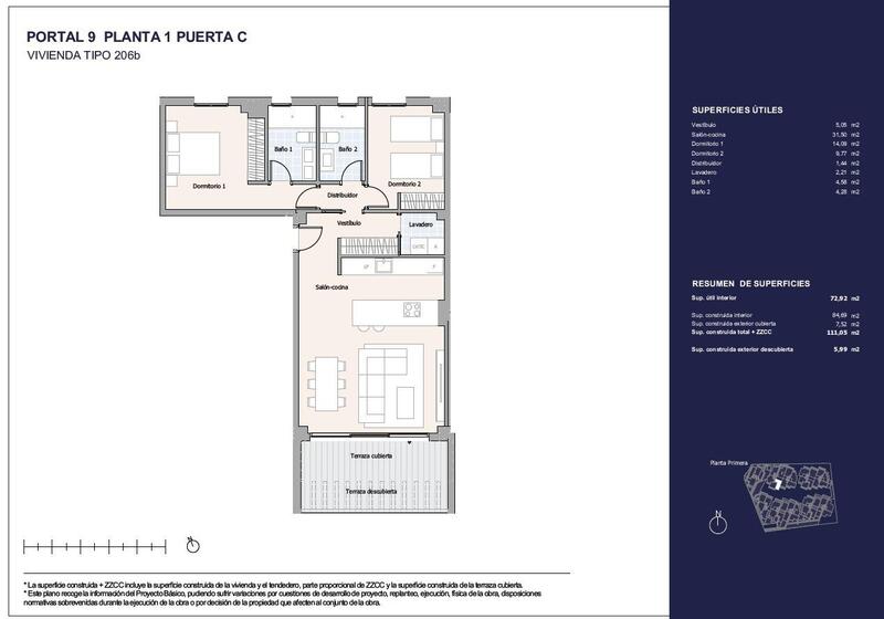 2 Cuarto Apartamento en venta